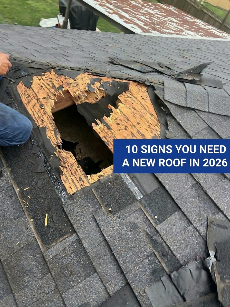 10 Signs You Need a New Roof